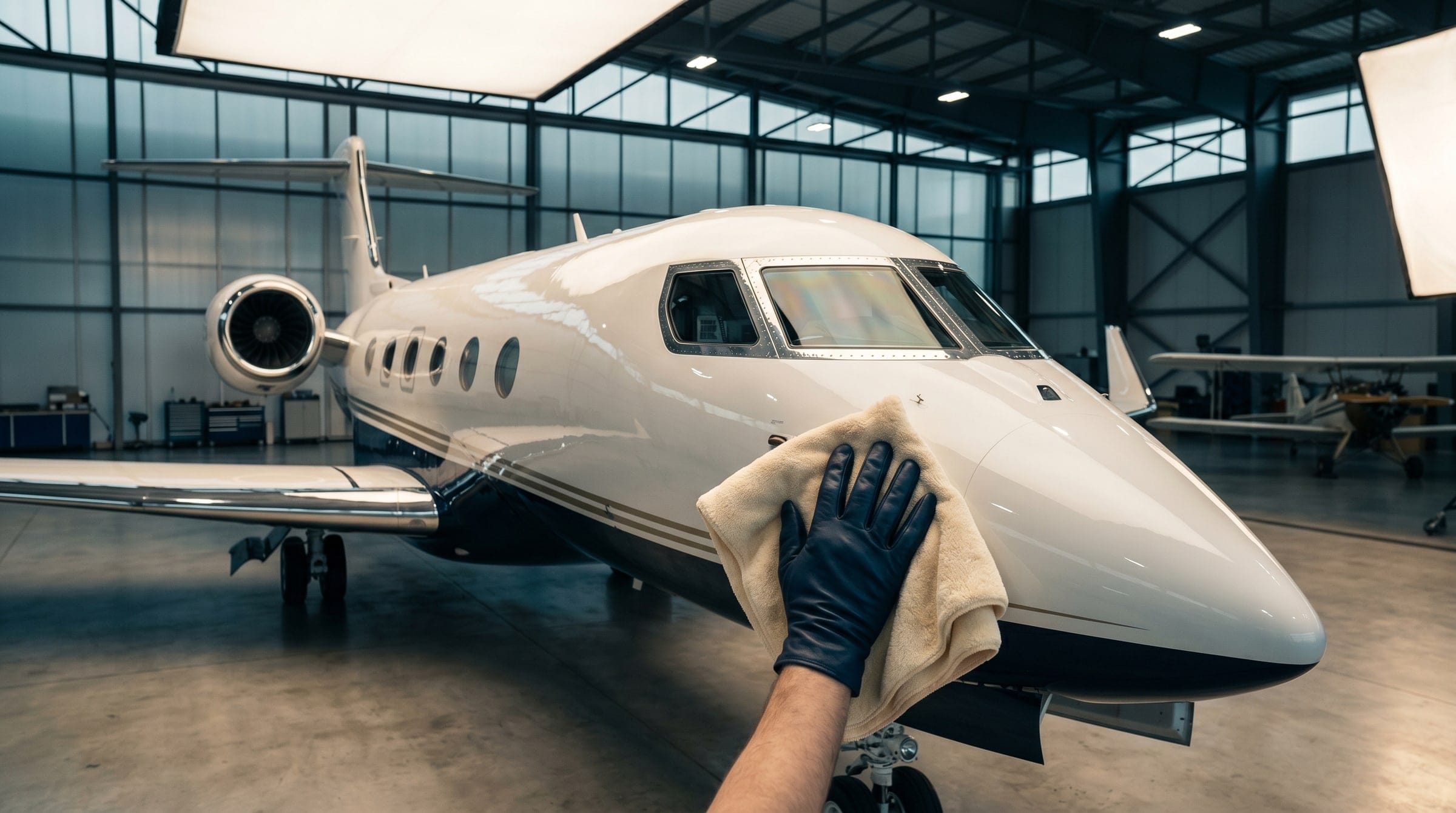 Private jet exterior preservation